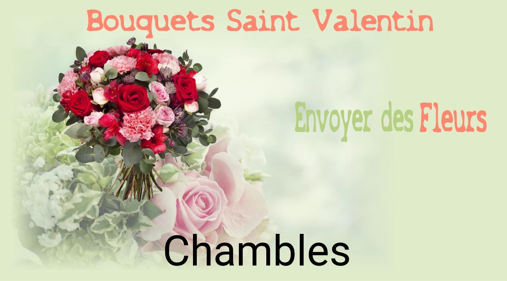 Roses de Saint-Valentin livrées à Chambles
